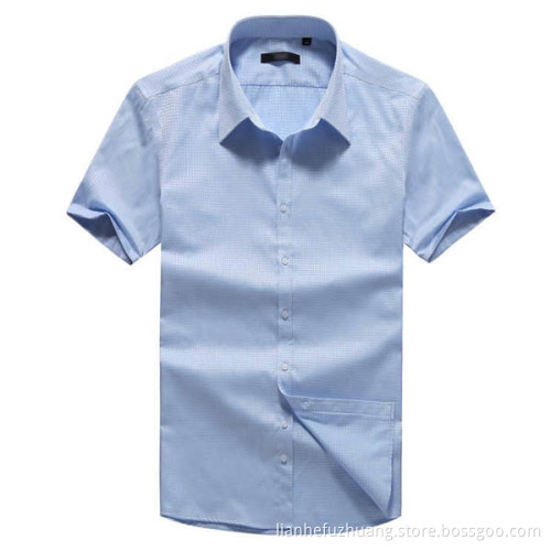Wholesale latest fashion design slim fit shirts mens cotton shirts